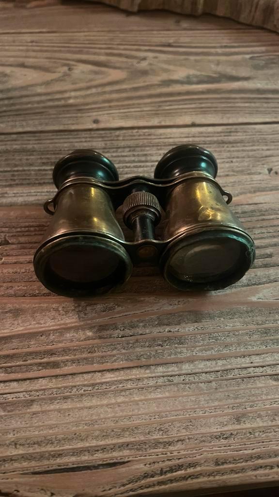 Antieke Koperen Toneelkijker, Antiek en Kunst, Antiek | Koper en Brons, Ophalen of Verzenden