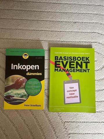 Studieboeken Eventmanagement beschikbaar voor biedingen