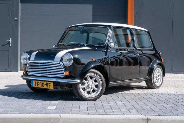 Mini 1300 1988, Auto's, Mini, Particulier, Cooper S, Benzine, Handgeschakeld, Zwart, Zwart, Kunstmatig leder, Voorwielaandrijving