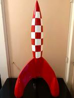 Zeer grote 1,00 meter hoge Kuifje Raket (Tintin Rocket), Ophalen of Verzenden, Kuifje, Gebruikt, Beeldje of Figuurtje