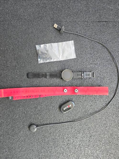Polar Grit X + H10 Sensor, Sieraden, Tassen en Uiterlijk, Sporthorloges, Gebruikt, Android, Zwart, Afstand, Calorieverbanding