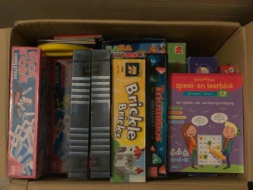 Dozen vol speelgoed w.o. bordspelen, Verzamelen, Speelgoed, Gebruikt, Ophalen