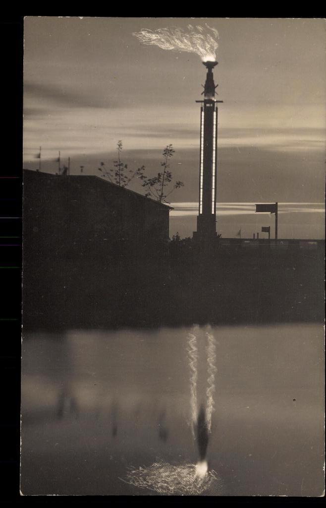 Amsterdam, Olympiade 1928, FOTOKAART Olympische vlam, 1928, Verzamelen, Ansichtkaarten | Nederland, Ongelopen, Noord-Brabant, 1920 tot 1940