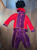 Pietenpak maat 140 met pruik en oorbellen, Ophalen of Verzenden, Zo goed als nieuw, 134 t/m 140, Jongen of Meisje