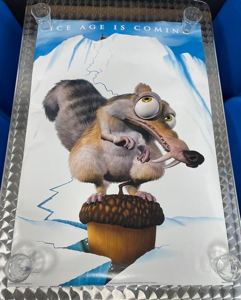 Ice Age: Originele Bioscoop film poster, Verzamelen, Posters, Gebruikt, Film en Tv, Rechthoekig Staand, Verzenden