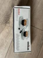 Excelsa Brasilia Koffiekopjes & Schotels - 6 stuks, Nieuw, Ophalen of Verzenden, Glas, Effen