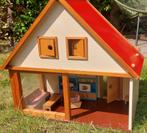 Vintage poppenhuis jaren 70 Vero DDR met meubels retro mooi!, Verzamelen, Ophalen of Verzenden, Gebruikt, Poppenhuis