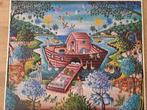 KINDERPUZZEL DE ARK VAN NOACH. UNICEF. 204 STUKJES. GROOT, Ophalen of Verzenden, Meer dan 50 stukjes, Gebruikt, 6 jaar of ouder