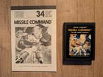 Missile Command - Atari 2600 spel game 2, Avontuur en Actie, Gebruikt, 1 speler, Ophalen of Verzenden