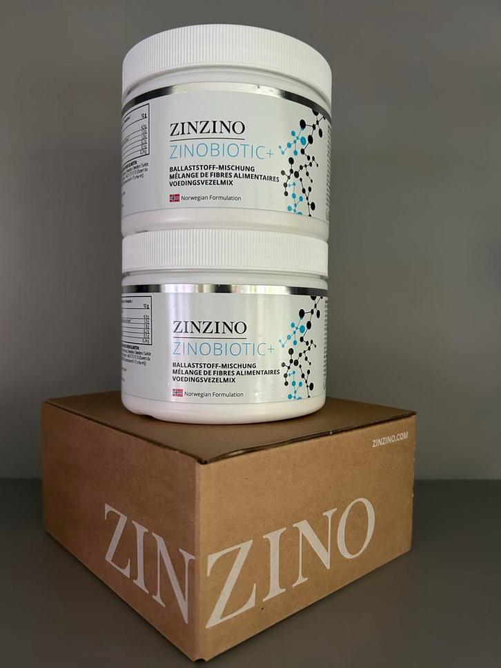 2x Zinzino ZinoBiotic+ Voedingsvezels - THT 03-2027, Sport en Fitness, Fitnessmaterialen, Nieuw, Overige typen, Ophalen of Verzenden