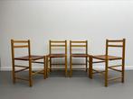 4 x Ate van Apeldoorn Stoelen, Ophalen, Gebruikt, Bruin, Leer