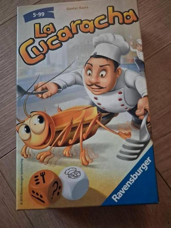 La Cucaracha Reisspel, Hobby en Vrije tijd, Gezelschapsspellen | Bordspellen, Gebruikt, Reisspel, Ophalen of Verzenden