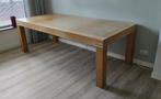 Eiken eettafel 240x110, Huis en Inrichting, Ophalen, 100 tot 150 cm, Eikenhout, 200 cm of meer