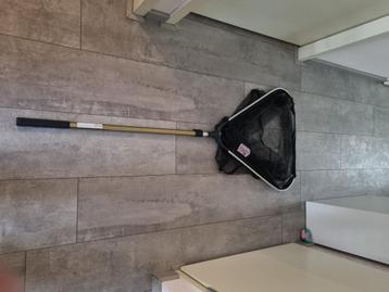 2x rubber karper landings net micro maas 60 diep 57 cm breed beschikbaar voor biedingen