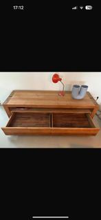 Houten dressoir, Ophalen, Gebruikt, 150 tot 200 cm, Teakhout