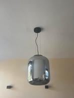 Hanglamp smoke glas, Ophalen of Verzenden, Zo goed als nieuw, Glas, Minder dan 50 cm