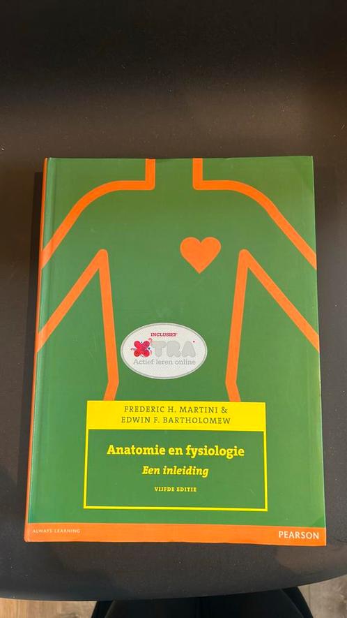 Frederic H. Martini - Anatomie en fysiologie, Boeken, Schoolboeken, Gelezen, Nederlands, Overige niveaus, Ophalen of Verzenden