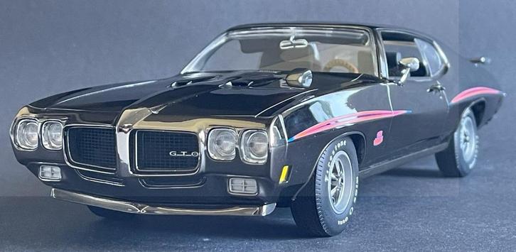 GMP - Pontiac GTO The Judge 1970, Hobby en Vrije tijd, Modelauto's | 1:18, Zo goed als nieuw, Auto, Overige merken, Ophalen of Verzenden