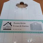 Nieuw 3 delig houten raamscherm, Ophalen of Verzenden, Zo goed als nieuw