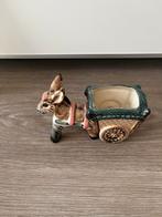 Leuk Ezel Beeldje met Karretje, Antiek en Kunst, Ophalen