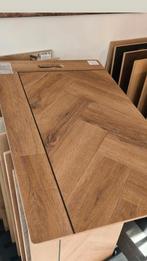 PVC vloer visgraat 75 m2, Ophalen, Crème, 75 m² of meer, Overige typen