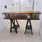 vitrinekast met spigel jaren 60, in mid-century modern, Huis en Inrichting, Kasten | Vitrinekasten, Gebruikt, Ntp, 50 tot 100 cm