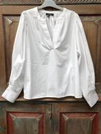 La Dress by Simone witte damesblouse mt. M, z.g.a.n., Ophalen of Verzenden, Zo goed als nieuw, Wit