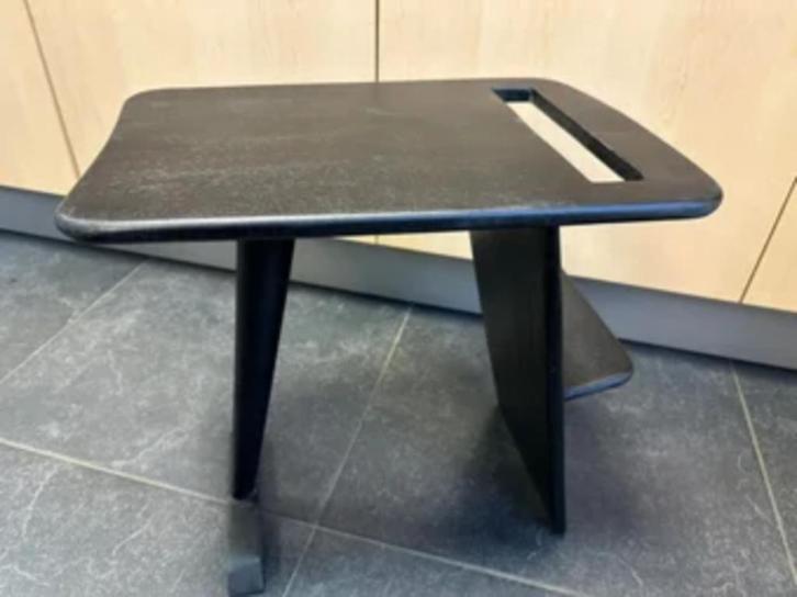 Moods bijzettafel 'Evi' multifuntioneel als krantenbak, Huis en Inrichting, Tafels | Bijzettafels, Nieuw, Rond, 45 tot 60 cm, Minder dan 55 cm