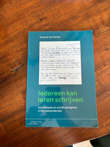 Suzanne van Norden - Iedereen kan leren schrijven beschikbaar voor biedingen
