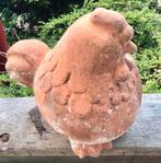 Vier tuinbeelden terracotta, Ophalen, Gebruikt, Steen