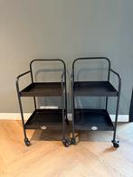 Metalen nachtkastjes riverdale, Huis en Inrichting, Slaapkamer | Nachtkastjes, Ophalen, Gebruikt