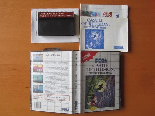 Castle of Illusion Mickey Mouse Sega Master System, Spelcomputers en Games, Games | Sega, Gebruikt, Master System, Platform, 1 speler