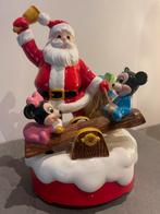 Disney muziekdoos Mickey en Minnie mouse kerstman 90 jaren, Diversen, Kerst, Ophalen of Verzenden, Zo goed als nieuw