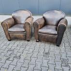 2x schapenleren fauteuil Bart van Bekhoven BEZORGING GRATIS