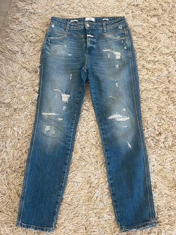 Stoere Closed destroyed skinny pusher jeans maat 30 beschikbaar voor biedingen