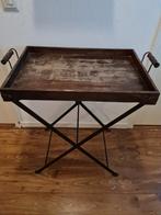 Te koop butlertray, Huis en Inrichting, Ophalen, Gebruikt, Rond, Hout