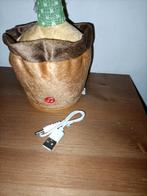 Dansende Cactus met Muziek en licht en praat je na!, Ophalen of Verzenden, Zo goed als nieuw, Overige typen, Met licht