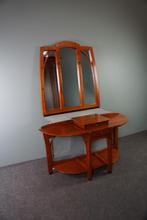 Jugendstil gang meubel van Schuitema gang kastje en spiegel, 25 tot 50 cm, 100 tot 150 cm, Jugenstil, Zo goed als nieuw