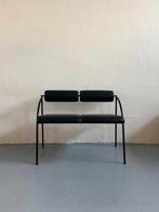 Bieffeplast Postmoderne Bank - Jaren 80 Skai Leer, Ophalen, Bieffeplast, Minder dan 75 cm, Tweepersoons