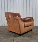 Vintage Molinari design Fat Boy fauteuil - retro jaren 70 80, Huis en Inrichting, Fauteuils, Ophalen, Gebruikt, Leer