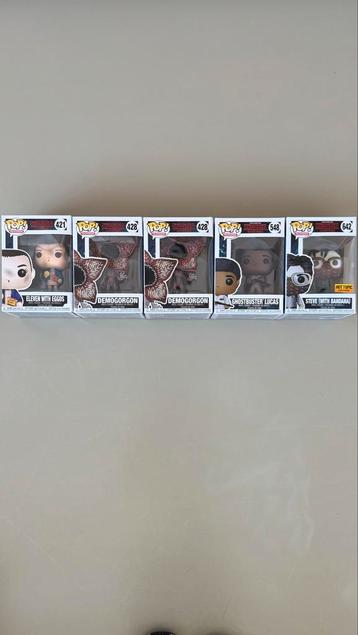 Funko Pop Stranger Things Collectie beschikbaar voor biedingen