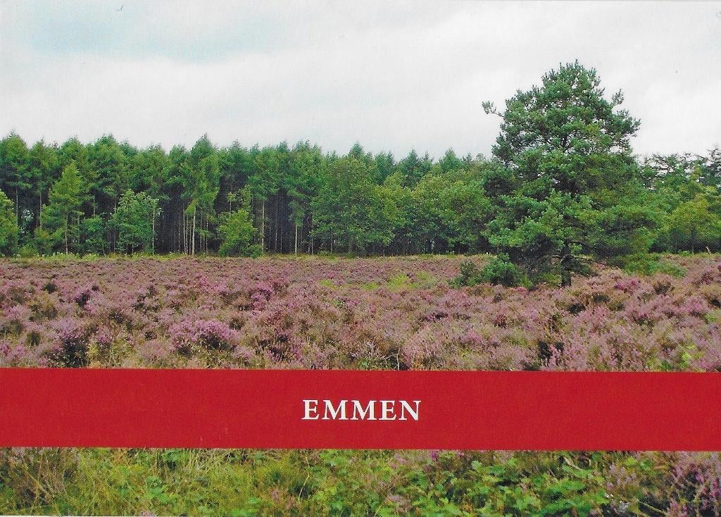 Ch924 Ongelopen ansichtkaart Emmen, Ophalen of Verzenden, 1960 tot 1980, Ongelopen, Drenthe