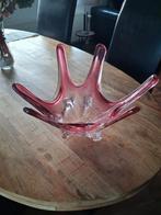 Vintage Belgische glazen schaal - jaren 60, Ophalen of Verzenden