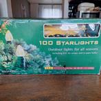 Starlights Buitenverlichting 100 lampen, Tuin en Terras, Buitenverlichting, Kunststof, Gebruikt, Minder dan 50 watt, Overige typen