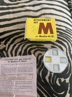Minolta 16 II Lens & Filter Set - Nieuwstaat!, Overige merken, Minder dan 50 mm, Overige typen, Ophalen of Verzenden