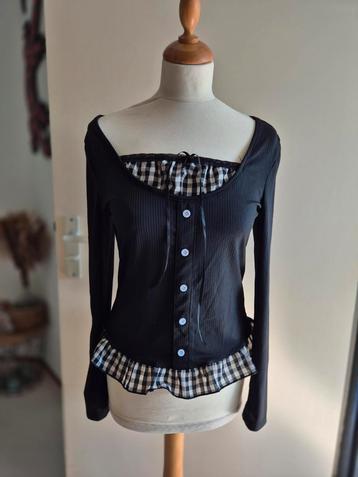 Schattig peplum topje maat M beschikbaar voor biedingen