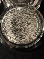 TOKELAU ICON DIANA 1 OZ 2020 - .999 zilver lunar kookaburra, Ophalen of Verzenden, Zilver