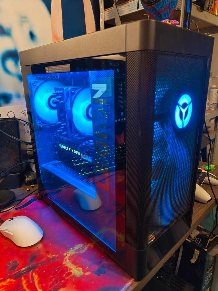 Lenovo Legion T5 - Ryzen 5 5600G, RTX 3060, Computers en Software, Desktop Pc's, Gebruikt, 3 tot 4 Ghz, SSD, 16 GB, Met videokaart