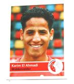 voetbalplaatje    fc twente   -  karim el ahmadi, Ophalen of Verzenden, Zo goed als nieuw, F.C. Twente