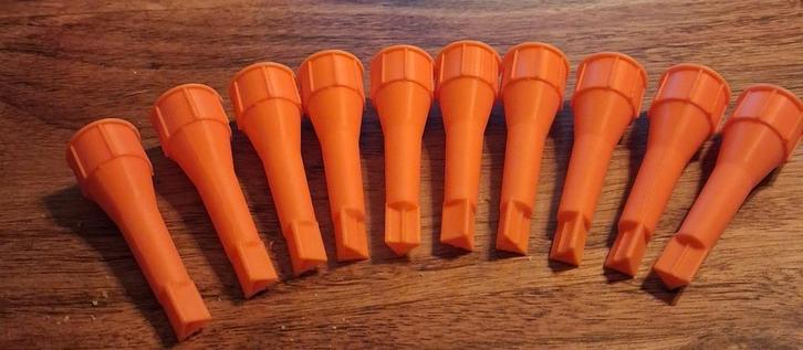 Spuitmond - Set van 10, Doe-het-zelf en Verbouw, Isolatie en Afdichting, Nieuw, Overige materialen, Minder dan 4 cm, Minder dan 5 m²